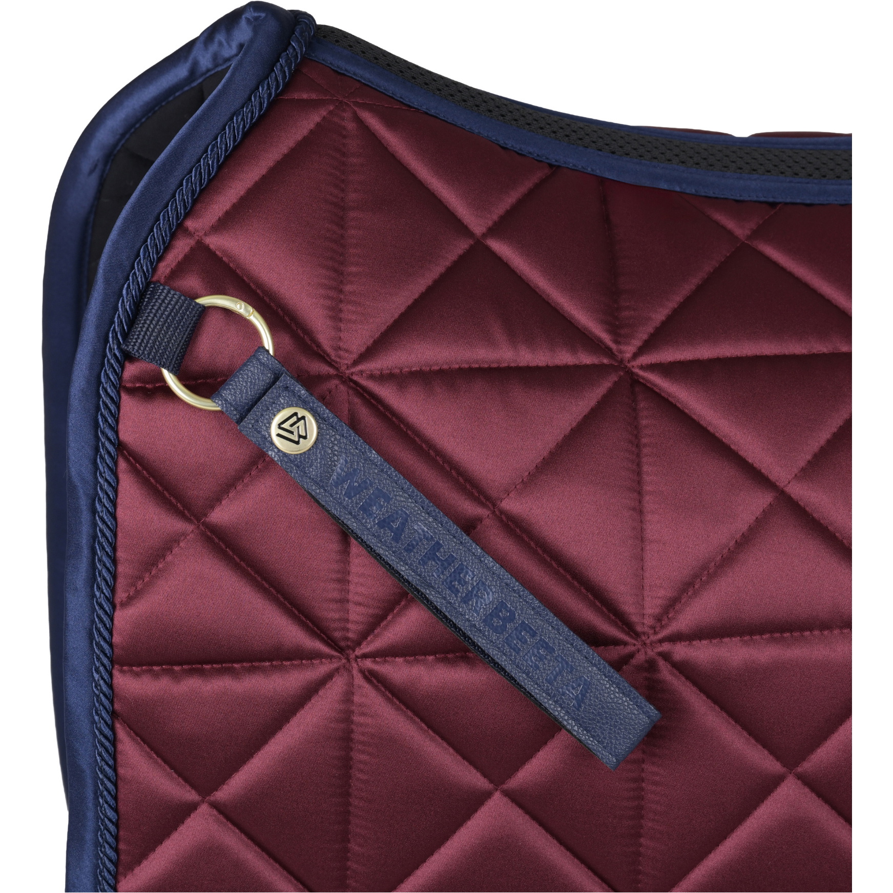 2026 WeatherBeeta Satin Luxe Air-Tec Robe De Dressage Tapis De Selle 1030348005 - Burgundy